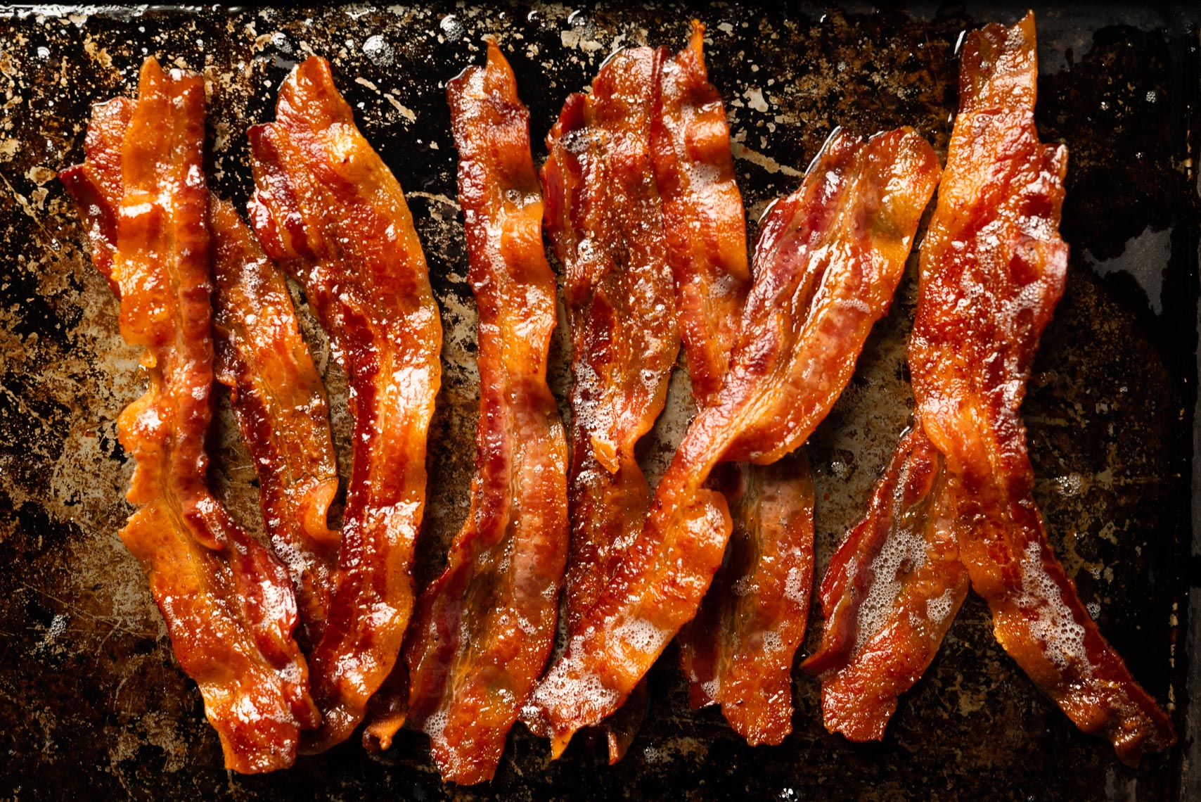Prepared Bacon - Pocono Food Photographer
