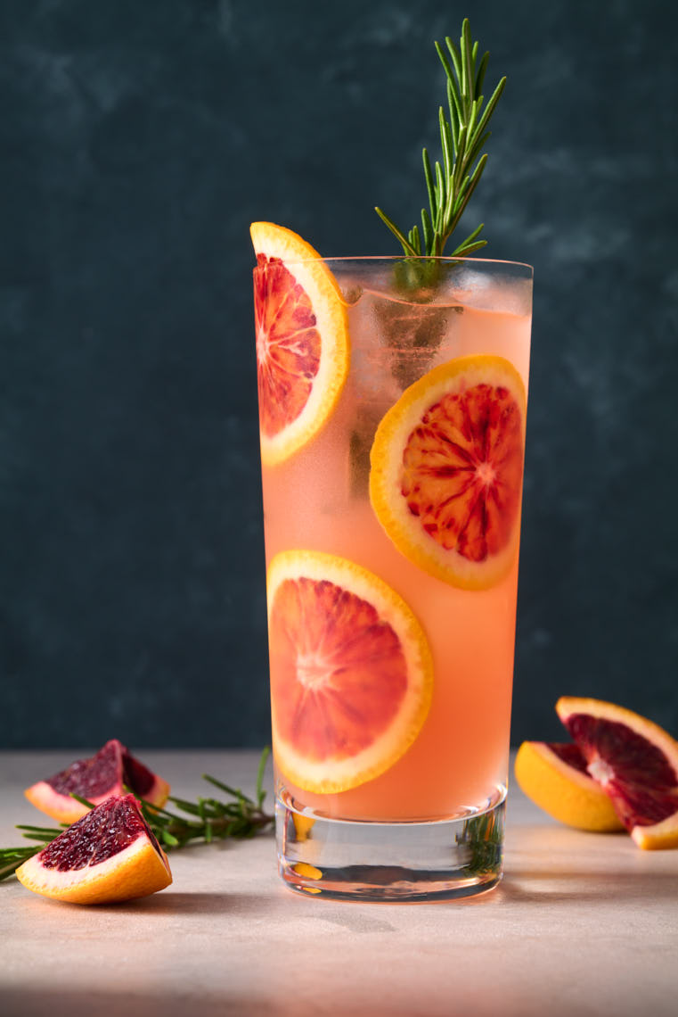 Blood Orange Paloma Drink - Stylist & Photographer Team - PA, NJ & NYC