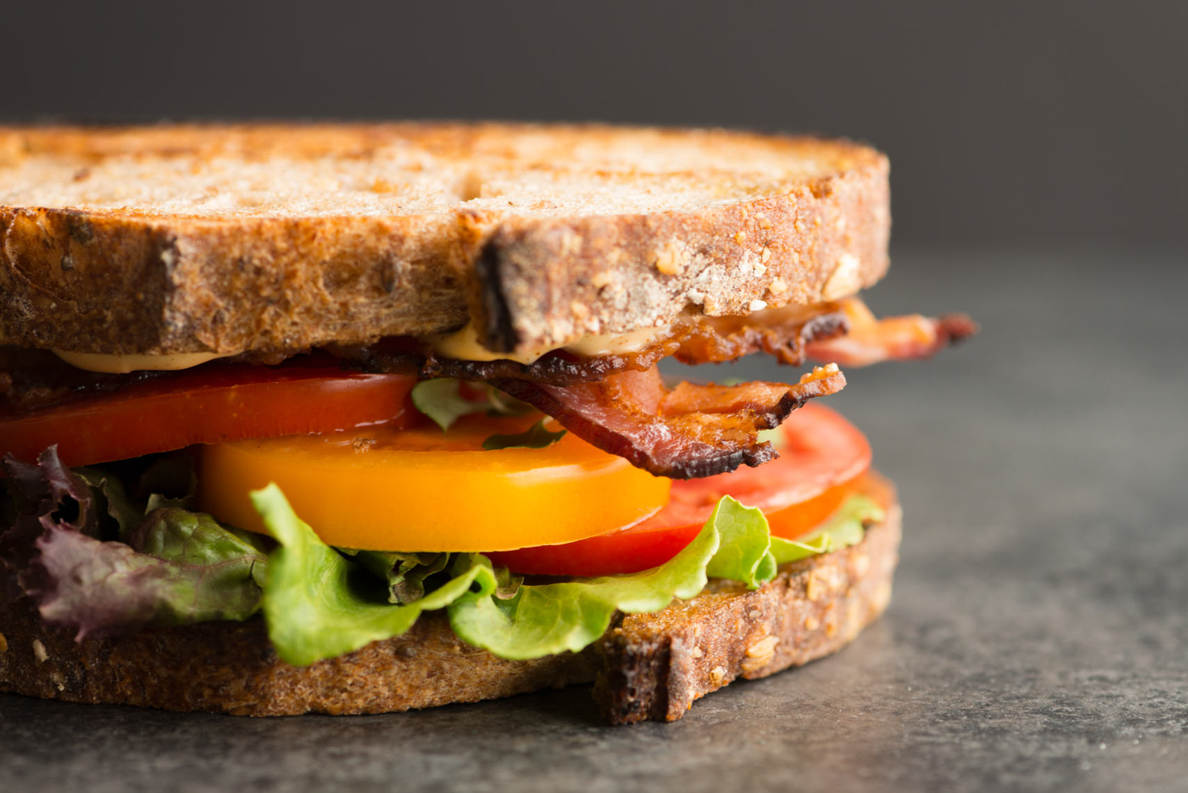 BLT - Bacon, Lettuce & Tomato Sandwich - Food Photographer Philadelphia