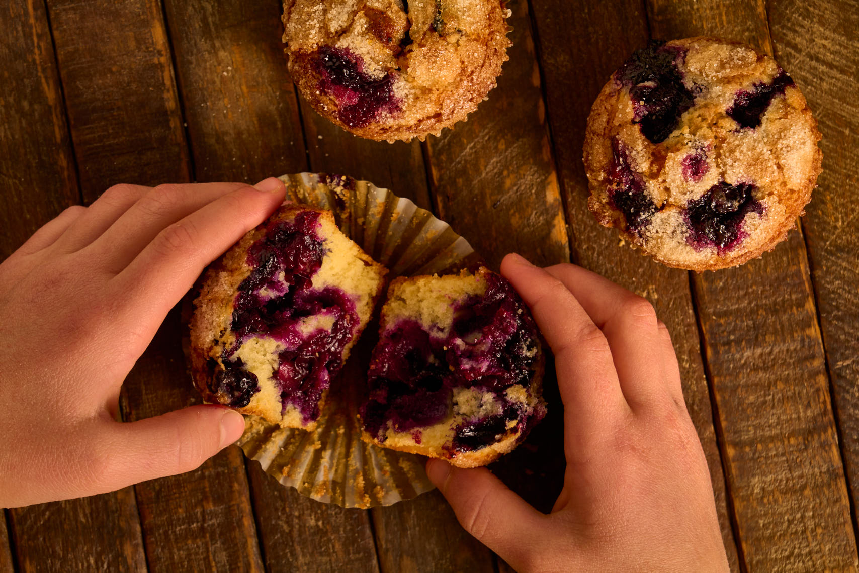 Blueberry Muffins - Food Photographer Philadelphia, Lehigh Valley, PA Region