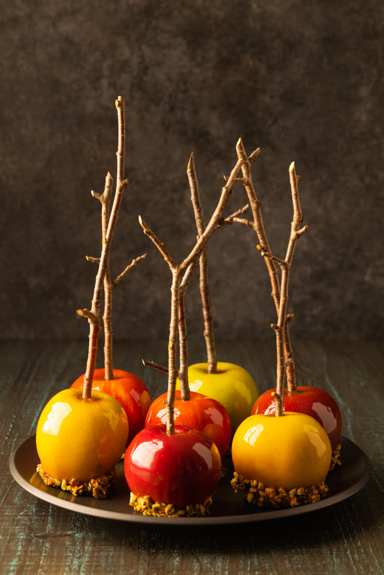 Halloween Candied Apples - Pennsylvania Food Photographer & Stylist