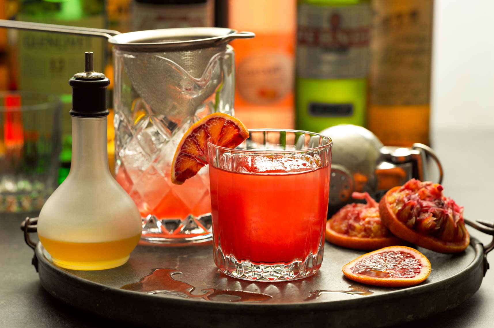 Blood Orange Cocktail - Drink Photographer Philadelphia & New Jersey