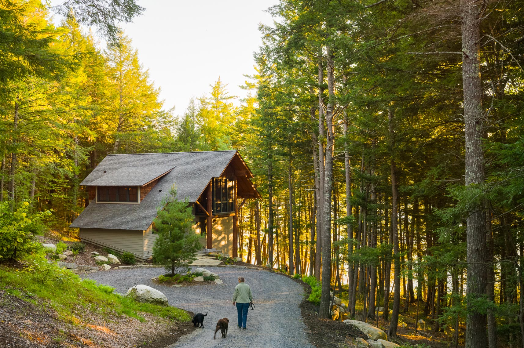Maine Lake House Design - Architectural Photographer