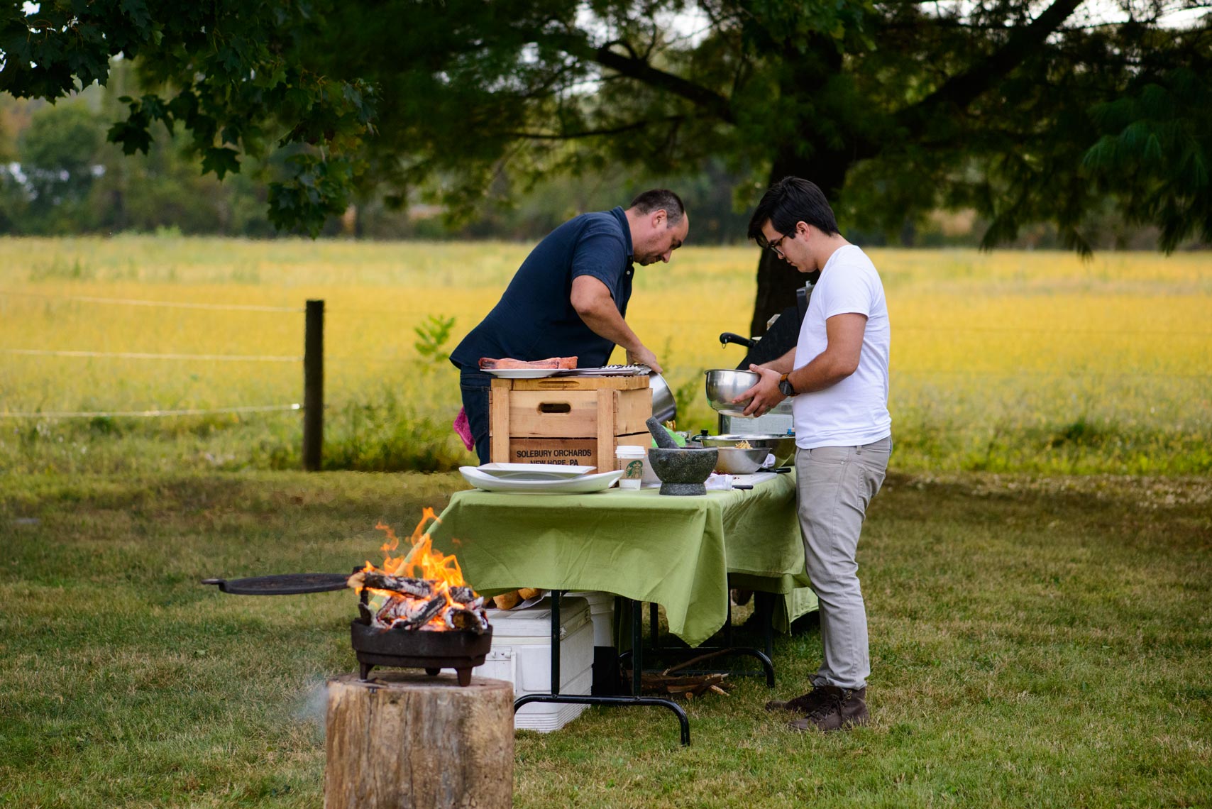 Cherry Grove Farm Cooking - Lifestyle Photographer New Jersey