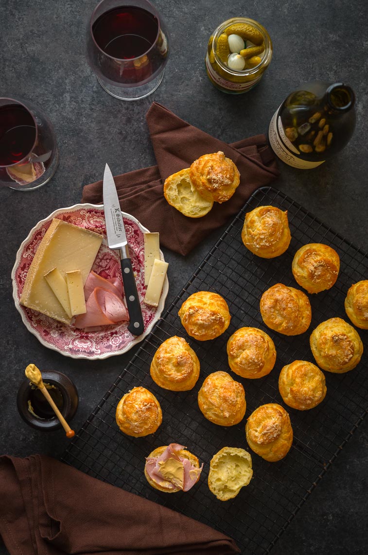 Gougères - French Food - Food Photographer & Stylist