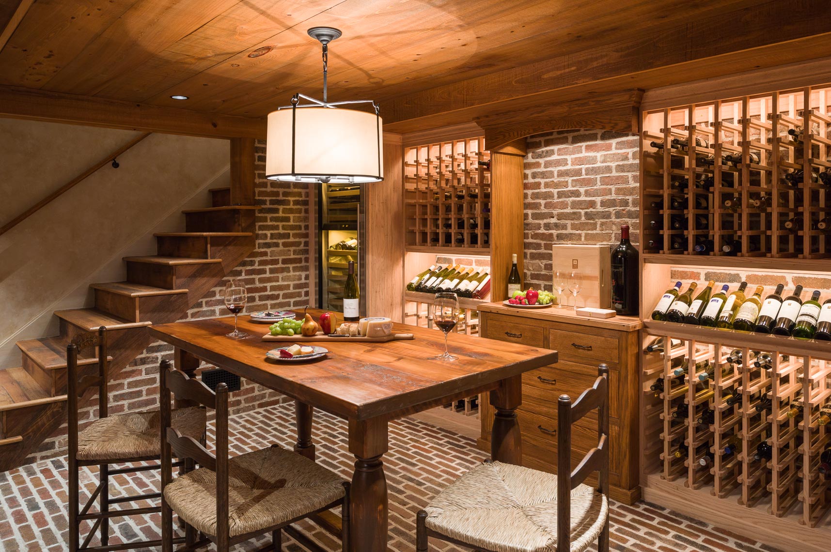 Wine Cellar Design - Bucks County, PA Interior Photographer