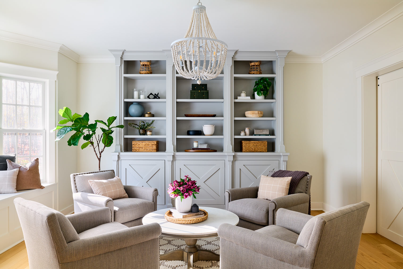 Alegre Interiors - New Jersey Study Room - Interior Photographer