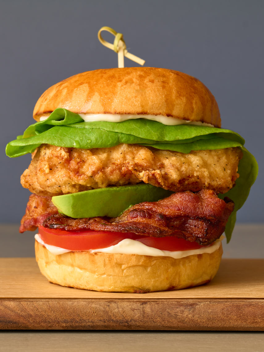 Fried Chicken Sandwich by Lovebird  - Food Photographer & Stylist