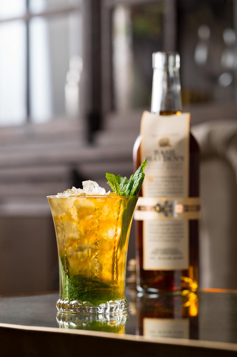 Mint Julep with Ginger Cocktail Photography 