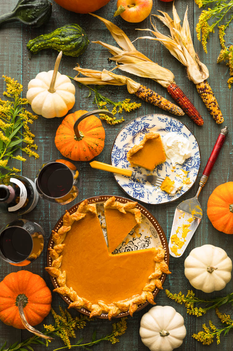 Homemade Pumpkin Pie - Food Photographer, Pennsylvania