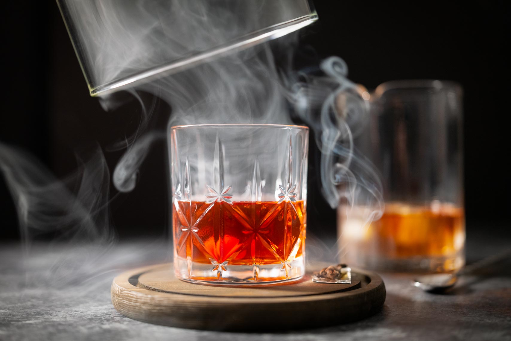 Smoked Fall Cocktail Photography - Pennsylvania