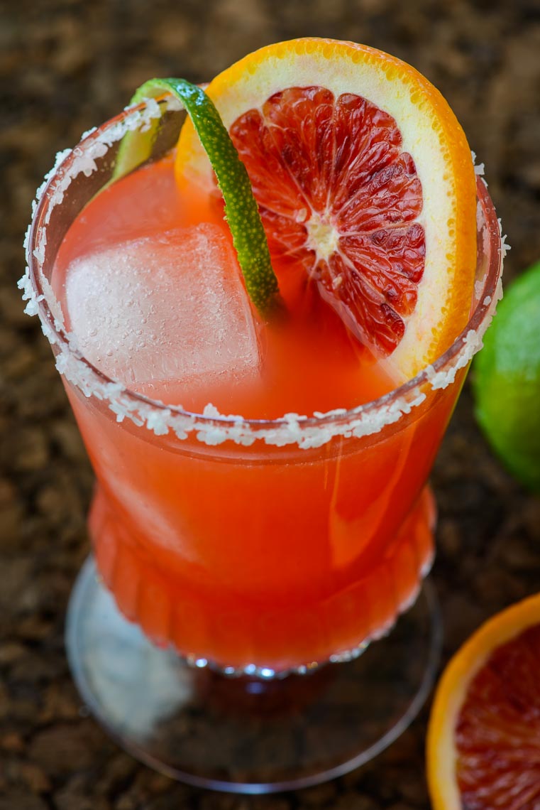 Blood Orange Margarita - Bucks County, PA Food & Drink Photographer