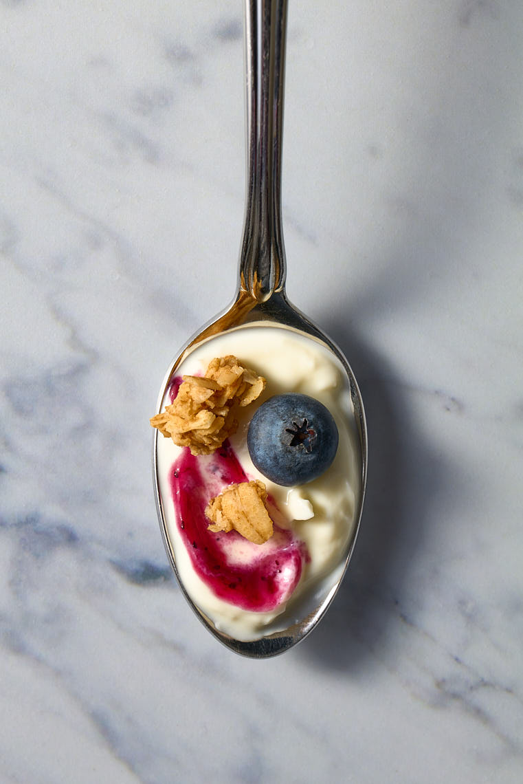 Yogurt w/ Blueberry - PA, NY & NYC Food Photographer